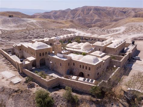 Nabi Musa Prophet Moses Burial Site In Judean Desert Stock Image