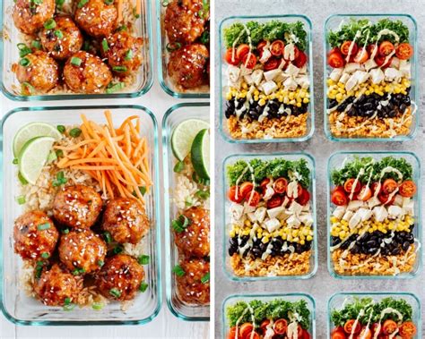 Easy Meal Prep Recipes For The Entire Week