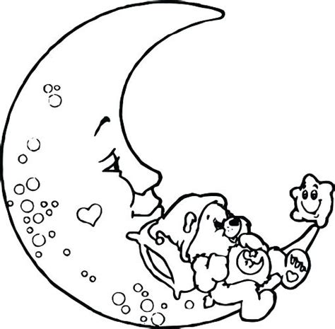 The quiet, calming activity helps one to switch off and reduce stress. Full Moon Coloring Pages at GetColorings.com | Free ...
