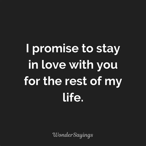 I Promise To Stay In Love With You Quotes For Your Boyfriend