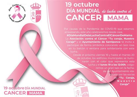 Únete al día mundial de la lucha contra el cáncer de mama