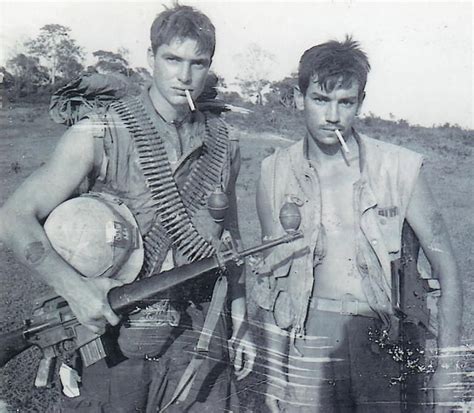 Now This Is Way We Looked Most Days Out In The Bush Vietnam American