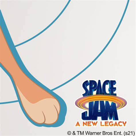 Kismet Decals Space Jam A New Legacy Lola Bunny Baller Licensed Wall