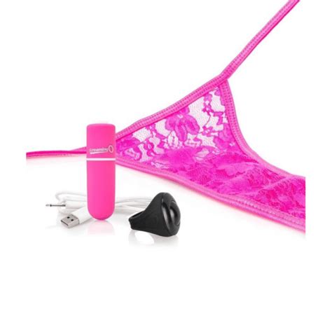 My Secret Rechargeable Vibrating Panty Set Pink Janet S Closet