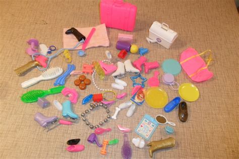 Lot Of Vintage Barbie Doll Accessories