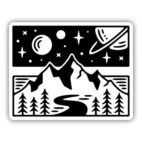 Kenco Outfitters Stickers Northwest Space Mountain Sticker