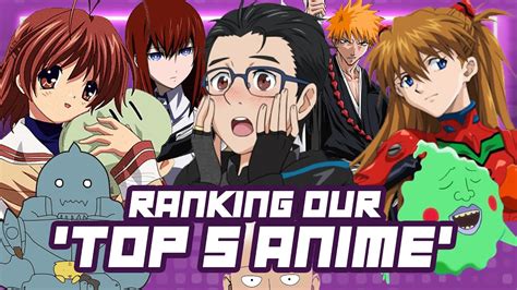 Ranking Our Top 5 Anime Of All Time Youtube