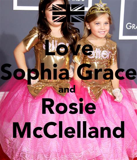 Once there, they encounter three very different princesses competing for the throne. Love Sophia Grace and Rosie McClelland Poster | Cheska ...