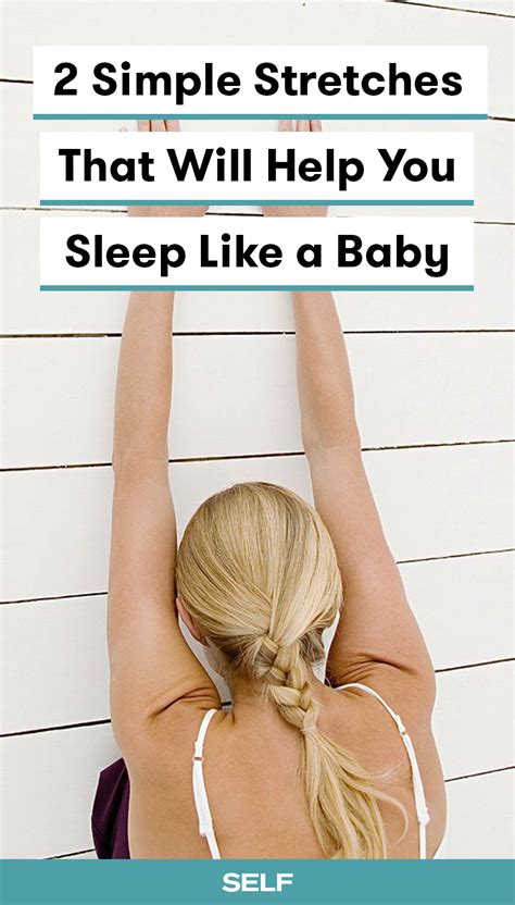 2 Simple Stretches That Will Help You Sleep Like A Baby Tonight