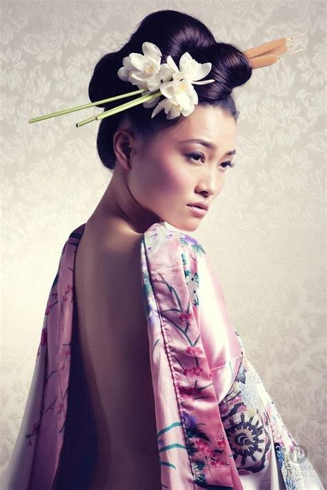 Moi Ma Vie Mon Univers Coiffures Chinoises Cheveux Geisha