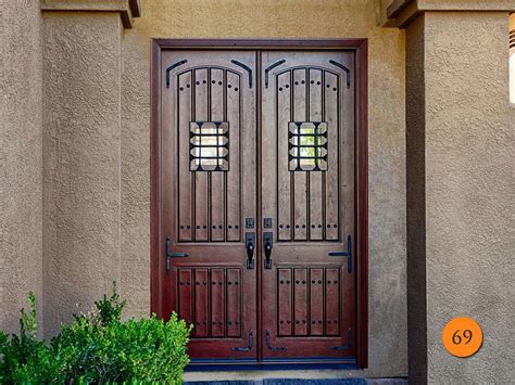 Front Door Double Entry Doors Double Doors Exterior Rustic Entry Doors