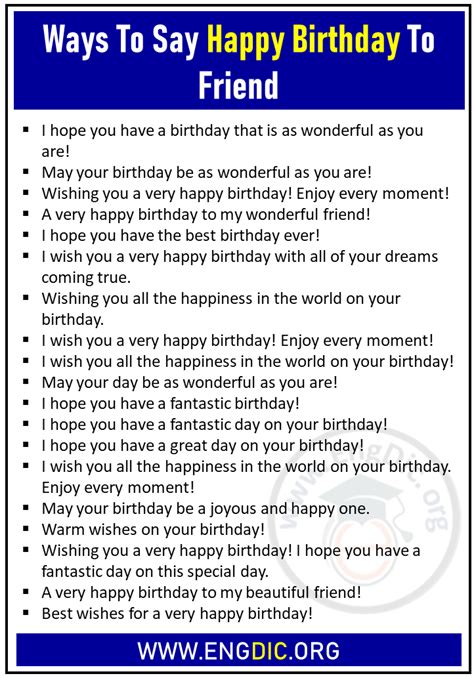 50 Most Funny Ways To Say Happy Birthday To Friend Engdic