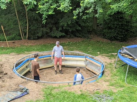 How To Diy An Inground Trampoline Part 1 Pure Happy Home