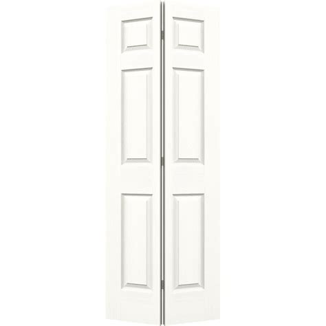 Jeld Wen Colonist 36 In X 80 In Snow Storm 6 Panel Hollow Core