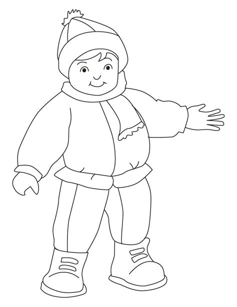 Summer clothes coloring pages are a fun way for kids of all ages to develop creativity, focus, motor skills and color recognition. Winter Clothes Coloring Pages - Coloring Home