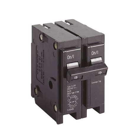 Ge Q Line 30 Amp 1 In Double Pole Circuit Breaker Thqp230 The Home Depot