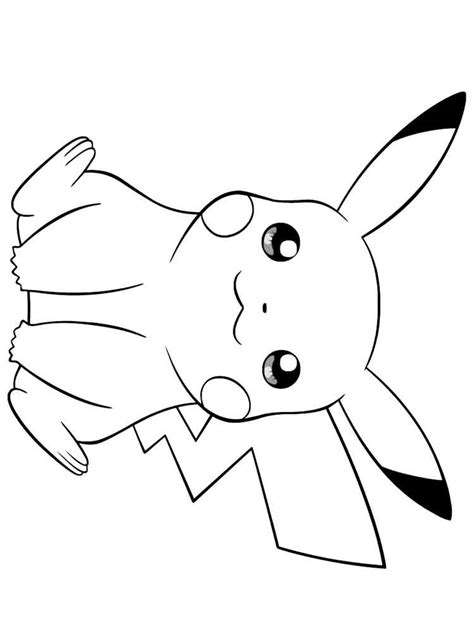 24 Picachu Coloring Pages Homecolor Homecolor