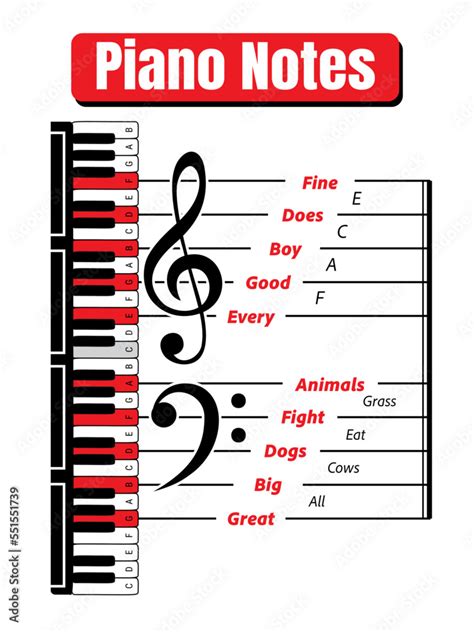Piano Notes Music Theory Music Teacher Gift Music Education Music Notes Piano Teacher Gift