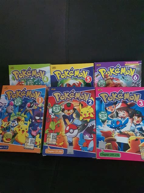pokemon dvd collection set hobbies and toys music and media cds and dvds on carousell