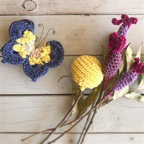 Easy And Glamour Free Crochet Butterfly For Granny Square New Skills