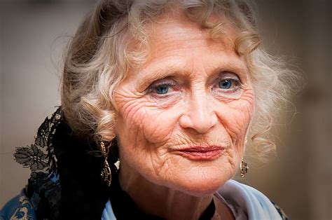 Portrait Elderly Person Old Wrinkled Face Woman Wrinkles Women