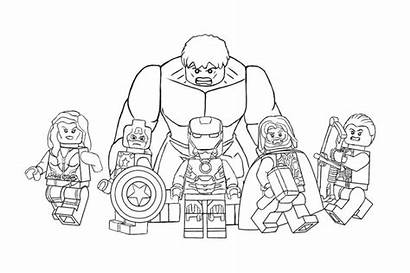 Coloring Avengers Printable