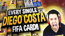 EVERY SINGLE DIEGO COSTA FIFA CARD!!!!! FIFA 15 Ultimate Team - YouTube