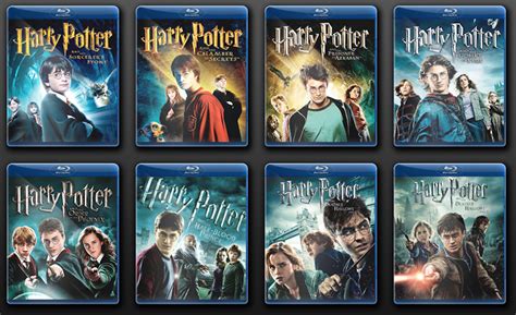 I solemnly swear you can find all eight movies streaming. Harry Potter Movie Redesign - New Harry Potter DVD Cases