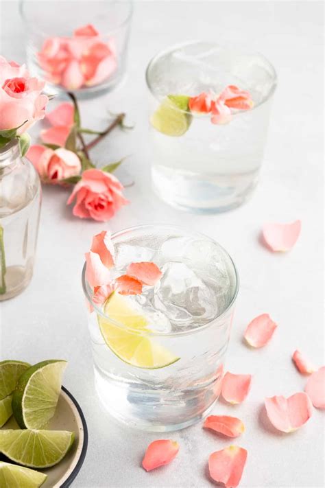 Rose Water Gin And Tonic Cup Of Zest
