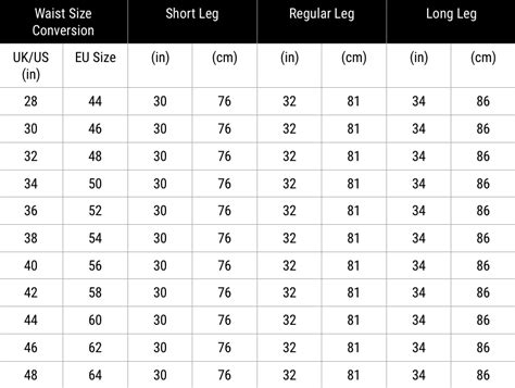 Discover 89 European Trouser Sizes Best Vn