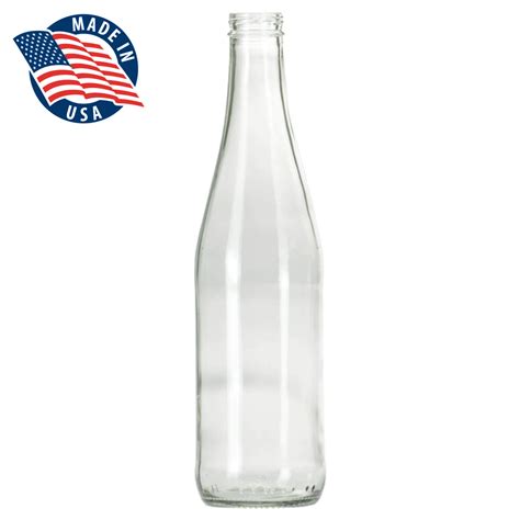 12 Oz 355 Ml Continental Flint Glass Soda Bottle Twist Off Bottles