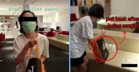 Woman Panicked Pleaded Profusely After Caught Stealing Toilet Paper Netizens Divided Over