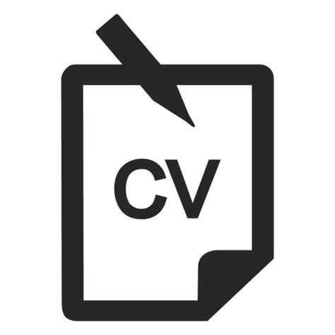 download cv icon vector serat