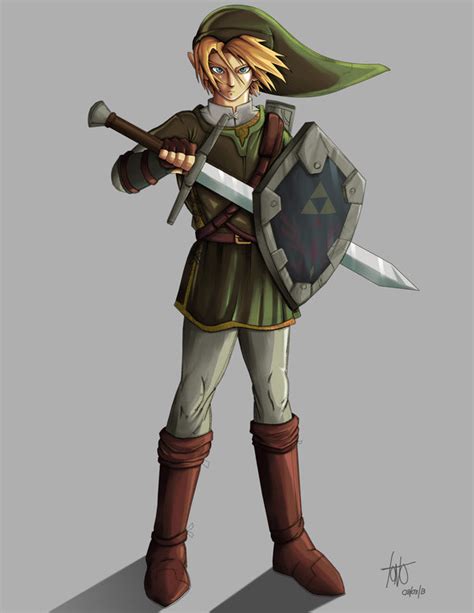 Fan Art Link Legend Of Zelda By Kakarotoo666 On Deviantart