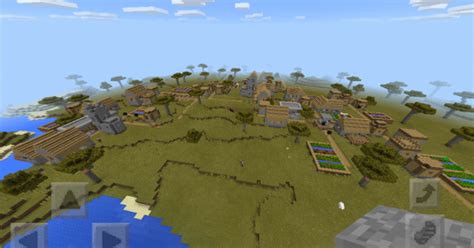 Massive Village Seed Minecraft Pe Seed Minecraft Hub