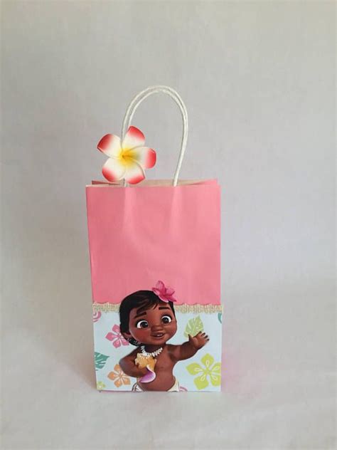 Moana Favor Bag Moana Party Bag Moana T Bag Moana Party Favor