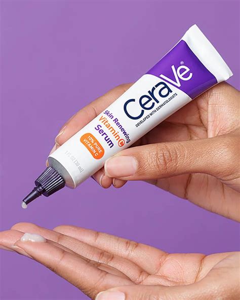 Skin Renewing Vitamin C Serum For Anti Aging Cerave