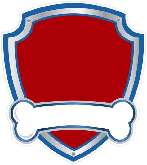 Patrulha Canina Escudo Limpo Paw Patrol Logo Png Full Size Png Download