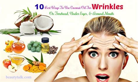 10 Recipes Of Coconut Oil For Wrinkles On Forehead Eyes Mouth