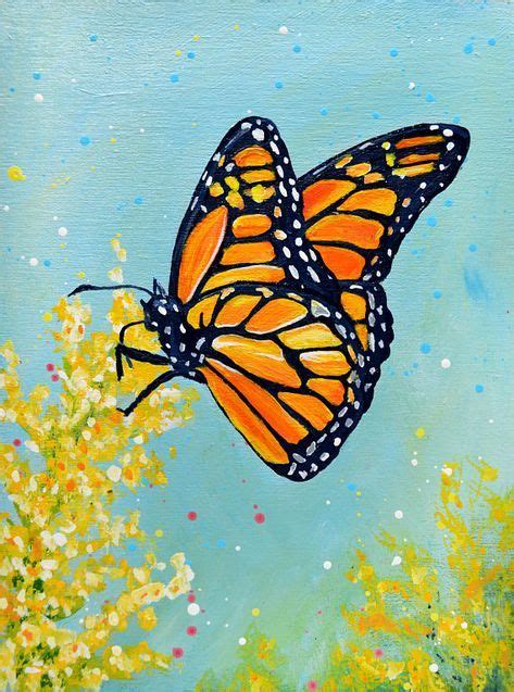 52 Trendy Painting Acrylic Butterfly Artworks In 2020 Butterfly Art