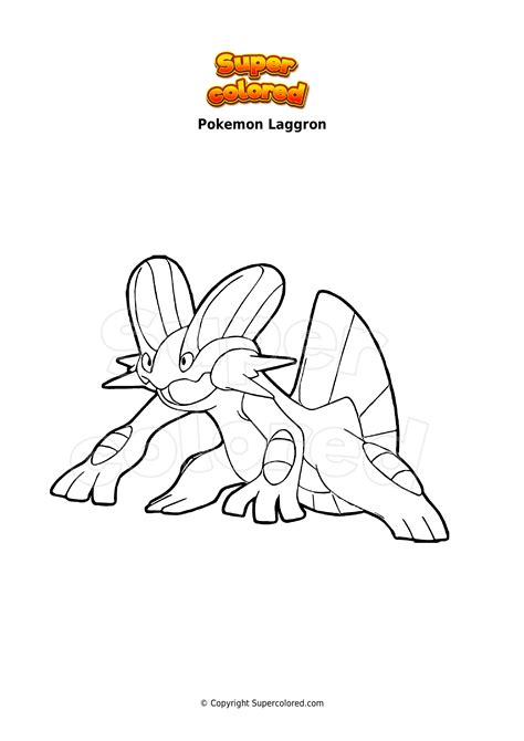 Coloriage Pokemon Laggron