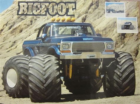 Bigfoot 2 Poster Monster Trucks Bigfoot Cyclops