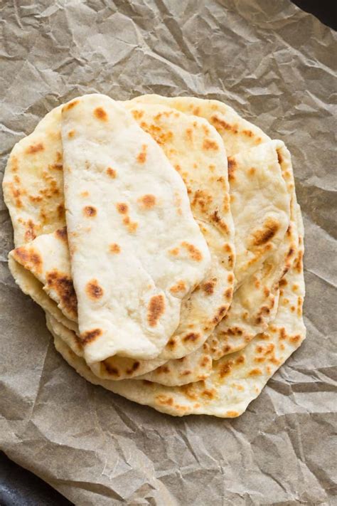 2 Ingredient Flatbread Recipe No Yeast Easy And Delicious Two