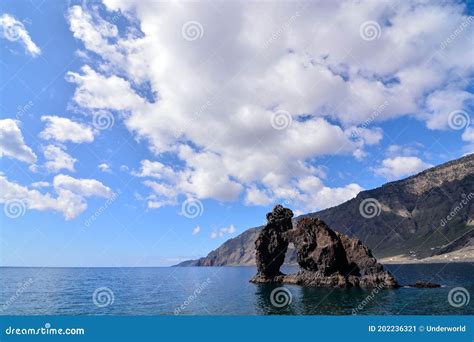 Roque De Bonanza Beach In El Hierro Stock Image Image Of Formation