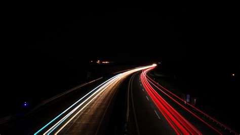 Lineas, luz, luces, lights, lines, abstracto, abstract para pc y celular. Luces de la carretera noche-alta calidad fondo de pantalla ...