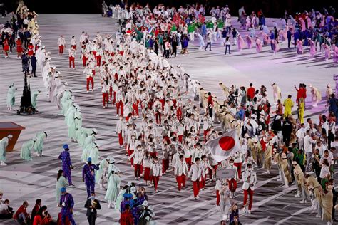 Tokyo Olympics Opening Ceremony Photos Image 21 Abc News