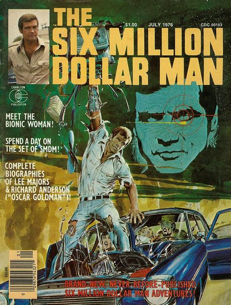 Giant Size Geek Six Million Dollar Man By Neal Adams And Mike Hinge