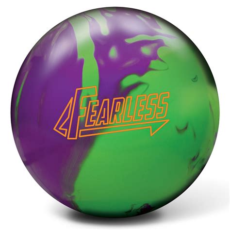 Brunswick Fearless Bowling Ball- Neon Green/Violet