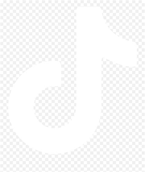 Add Tiktok Logo To My Social Links Tiktok Logo White Outline Pngicon