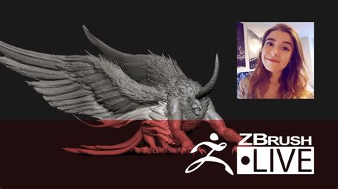 Ashley A Adams Creature Character Concept Sculpting Episode Zbrushlive